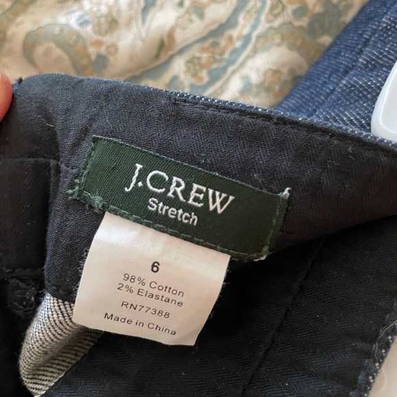 EUC J. Crew denim pencil skirt - Picture 5 of 5